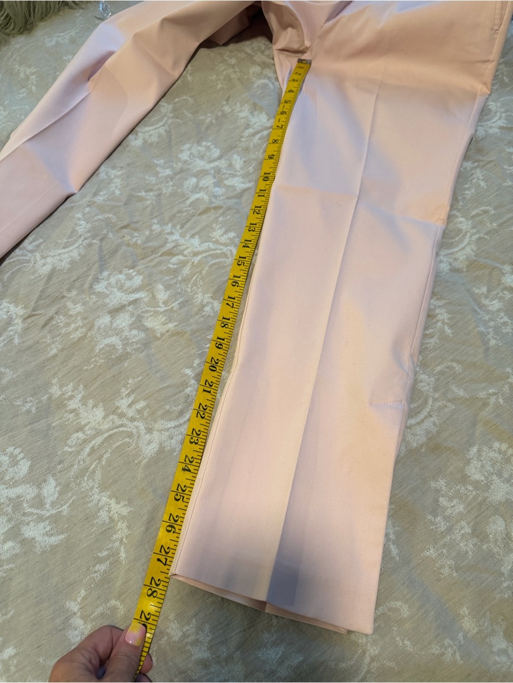 CAbi Grace Pant, Blush Pink, Size 8 - Picture 7 of 14